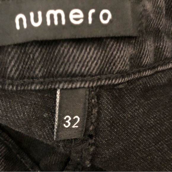 numero Tulum high rise shorts denim size 32 new - Picture 5 of 11